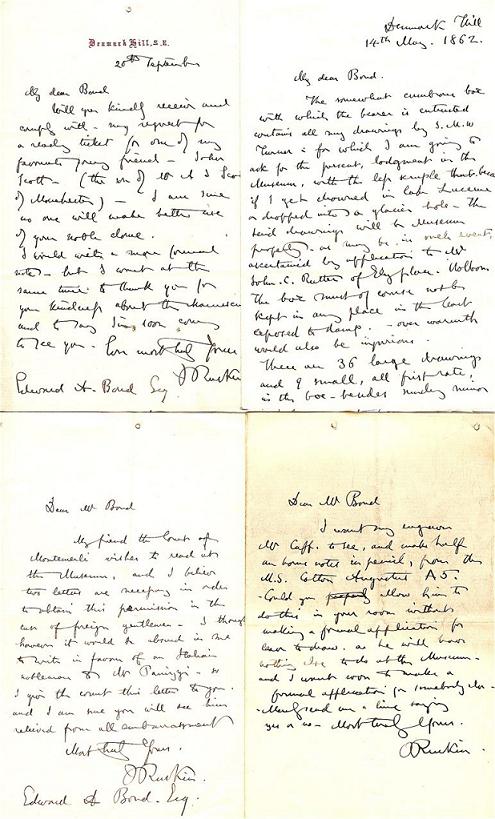 Letters from John Ruskin