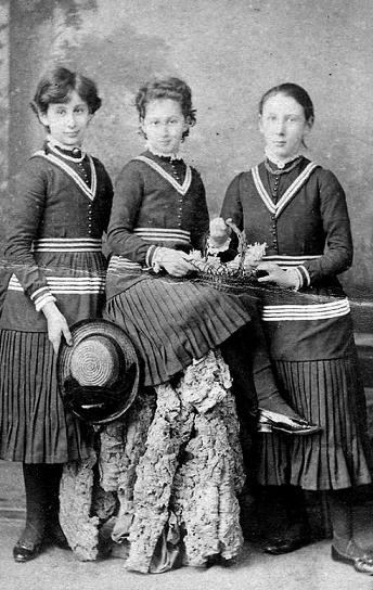Elsie, Flora and Winifred, by kind permission of Liverpool University Archives