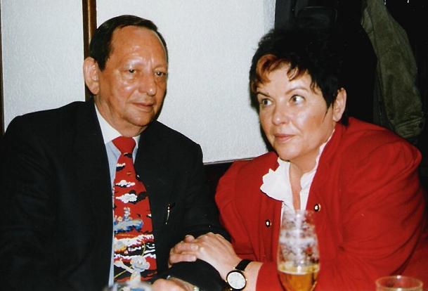 Heinz with his wife Ushi