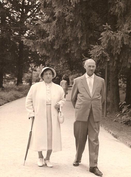 Walther and Maria in 1959
