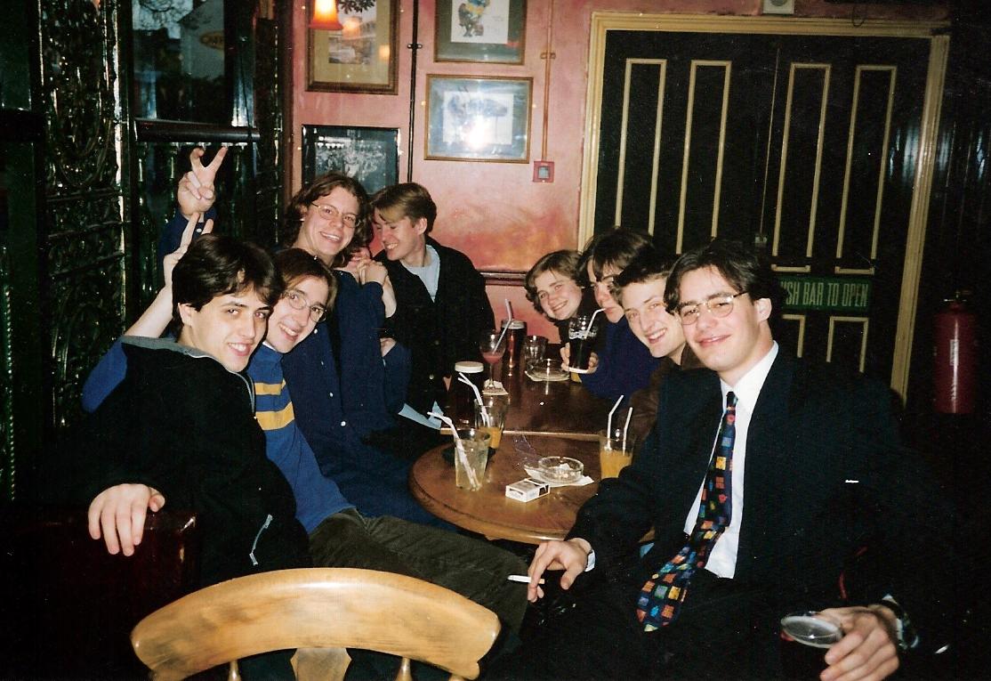 Student days at Oxford.