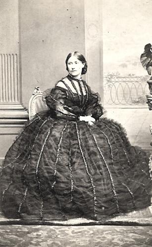 Frank's wife in 1864